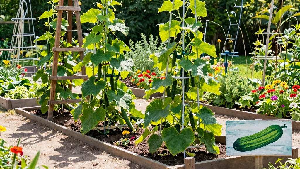 11 Cucumber Trellis Ideas For Raised Beds That Maximise Every Inch Of Growing Space