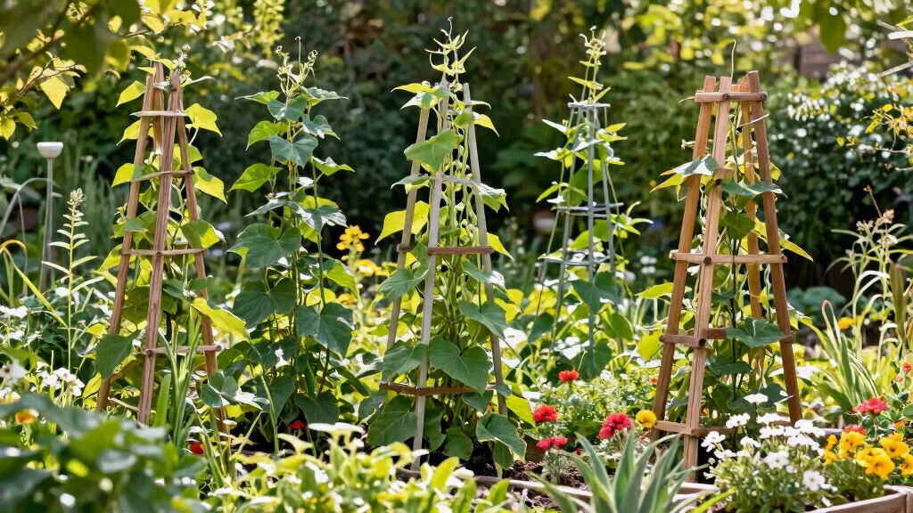 11 Green Bean Trellis Ideas That Keep Your Plants Upright And Your Garden Tidy