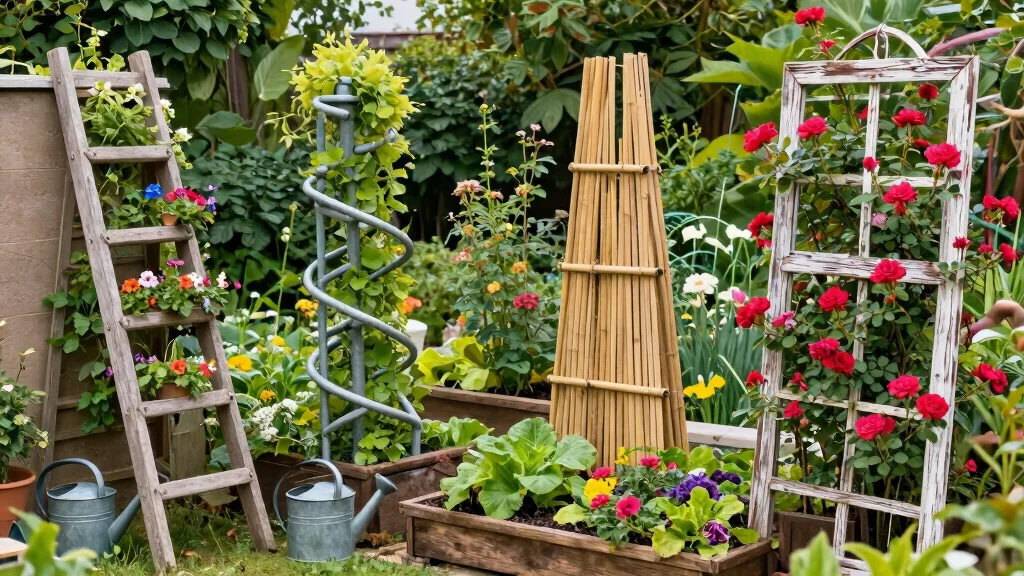 11 Homemade Trellis Ideas Built From Things You Probably Already Have Lying Around