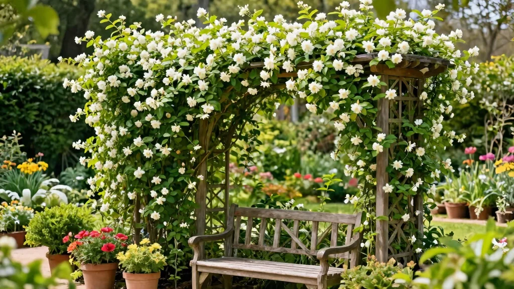 11 Jasmine Trellis Wall Ideas For A Scented Green Backdrop That Stops People In Their Tracks