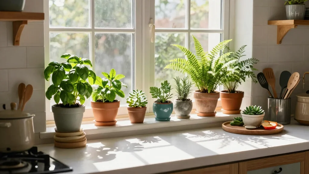 11 Kitchen Window Plant Ideas For A Lush Light-Filled Corner That Improves Every Morning