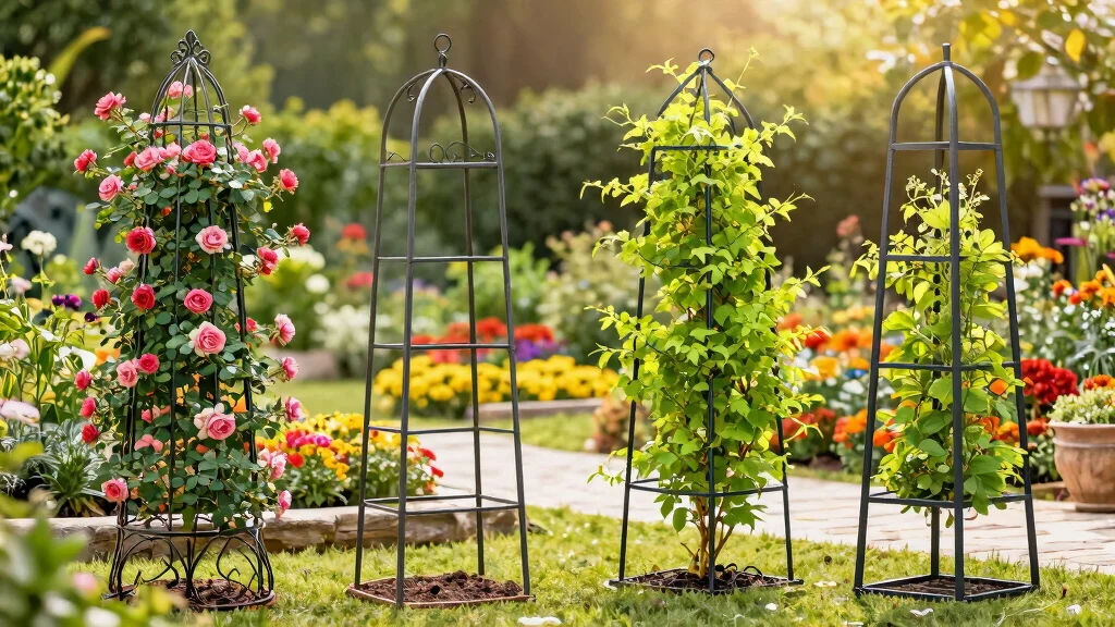 11 Metal Garden Trellis Ideas For A Strong Sculptural Frame That Plants Love To Climb