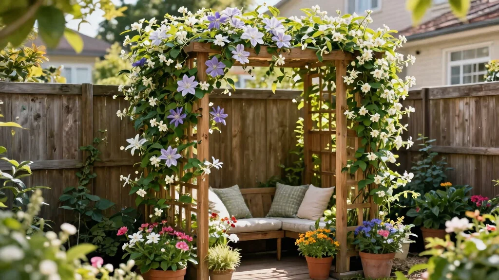 11 Privacy Trellis Ideas Along The Fence For A Greener More Secluded Outdoor Space