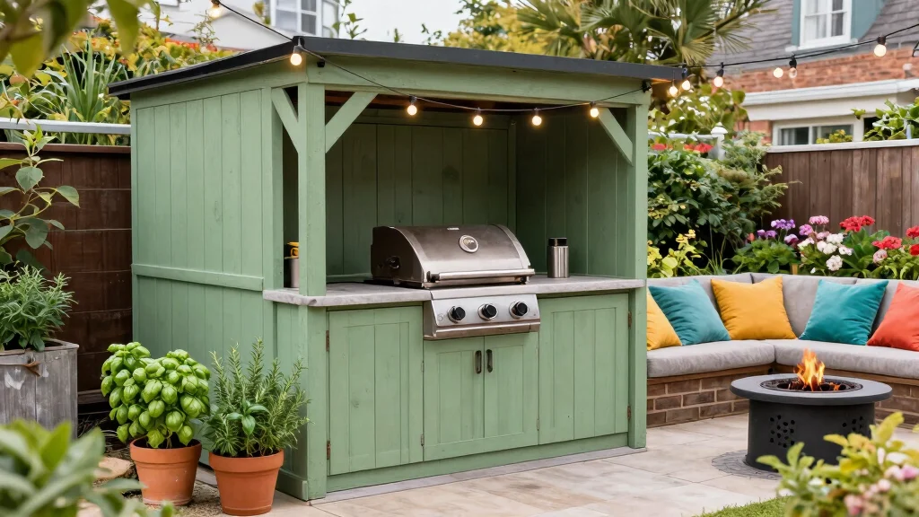 12 BBQ Shed And Grill Area Ideas For A Dedicated Weatherproof Outdoor Cooking Space