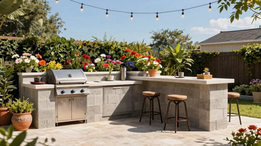 12 Cinder Block Outdoor Kitchen Ideas That Are Cheap To Build And Seriously Impressive