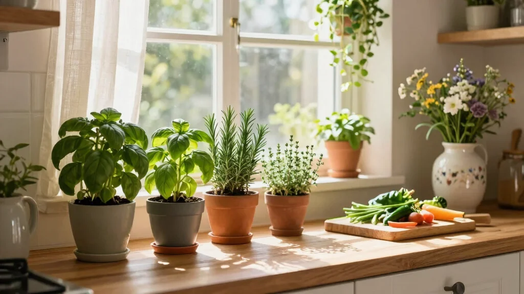 12 Indoor Kitchen Herb Garden Ideas So Fresh Ingredients Are Always Within Arm's Reach