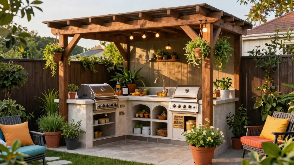 12 Outdoor Kitchen Layout Plans For A Setup That Flows As Well As It Looks