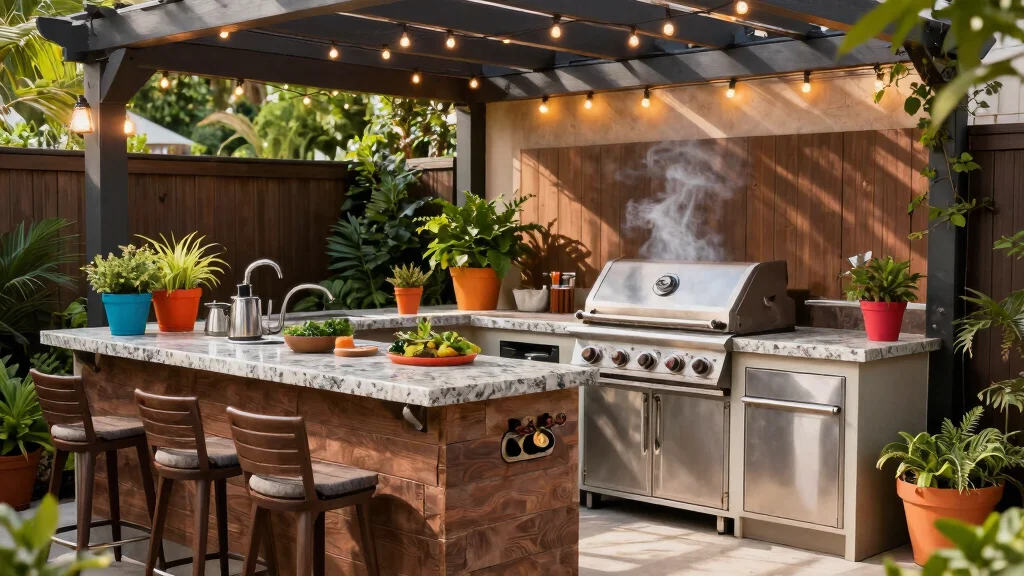 13 Built-In Outdoor BBQ Ideas For A Seamless Polished Backyard Cooking Setup