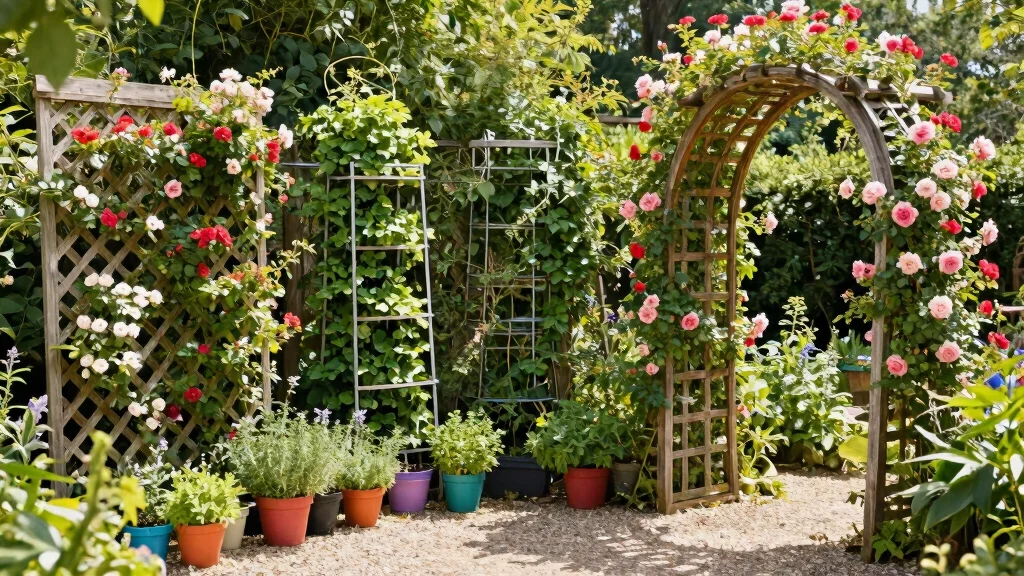 13 Climbing Plant Trellis Concepts For Every Wall Fence And Awkward Corner Of The Garden