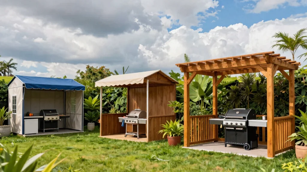 15 BBQ Shelter Ideas That Keep You Cooking No Matter What The Weather Decides To Do